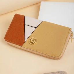 Carlton London Multicolor Textured Zip Around Wallet for Women-image-31