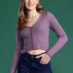 DressBerry V-Neck Cardigan-image-50