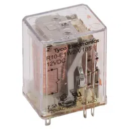 TE CONNECTIVITY RELAY, DPDT, 120VAC, 28VDC, 7.5A, R10-E1W2-V185-99