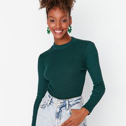 Trendyol Green High Neck Top-picture-33