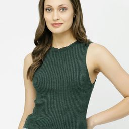 Kalt Sleeveless Cotton Fitted Top-picture-22