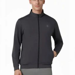 Van Heusen Grey Regular Fit Jacket-image-42
