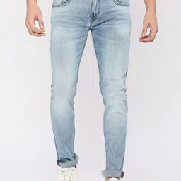 SPYKAR Men Mid-Rise Heavy Fade Non Stretchable Jeans-picture-4