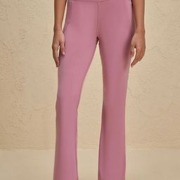Nykd By Nykaa Iconic Cotton Flare Leggings with Pockets-51