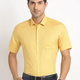 Turtle Yellow Cotton Regular Fit Shirt-picture-47