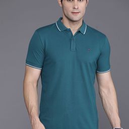 Louis Philippe Jeans Polo Collar Slim Fit T-shirt-image-66