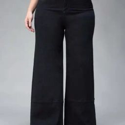 Miss Chase A+ Black Plain High-Rise Jeans-image-99