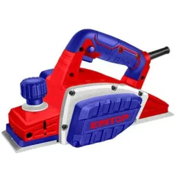 Emtop 750 W Input Power 17000 RPM Electric Planer Base Aluminum Red and Blue, EECR0751-image-8