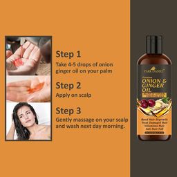 Park Daniel Set Of 3 Onion & Ginger Oil - 100 ml Each image 4