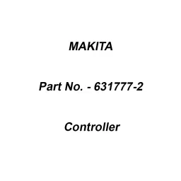 Makita Controller Suitable For 4327, Part No 631777-2-44