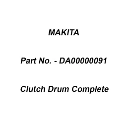 Makita Clutch Drum Complete Accessory, Part No DA00000091-5
