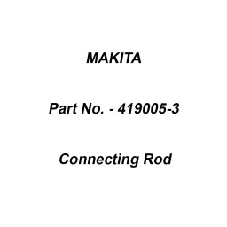 Makita Connecting Rod Suitable For HR4001C, Part No 419005-3-picture-14