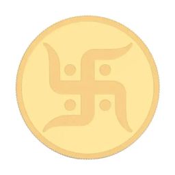 Kalyan Jewellers Swastik 24k (999) 2gm Gold Coin-image-57