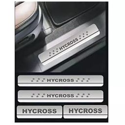 Automoto Stainless Steel Silver Non-led Footstep Door Sill Plate for Maruti Suzuki Celerio 2022 All Model (Set of 4)-image-88