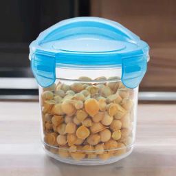 Hazel Blue Plastic Storage Container (0.48 L)-picture-48