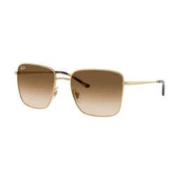Ray-Ban Brown Gradient Square Unisex Sunglasses-image-92
