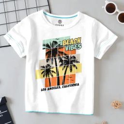 Codez Kids White Printed T-Shirt-picture-3
