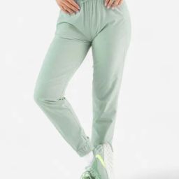 DOMYOS By Decathlon Women Steel Blue Regular Fit Trackpants-picture-29