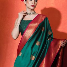 SARHA Woven Design Banarasi Saree-image-60