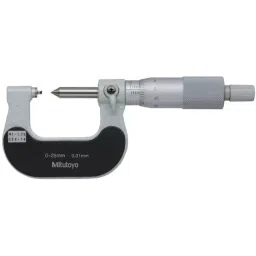Mitutoyo TMS-50/M4 125 Series Fixed Screw Micrometer Range 25 - 50 mm, 86896616-1