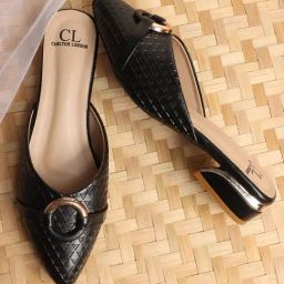 Carlton London Women's Black Mules-picture-25