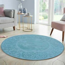 Presto Blue Wool Hand Tufted Carpet-picture-18
