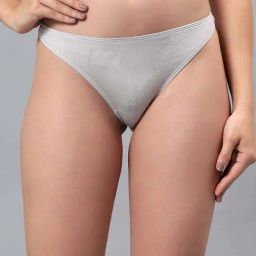 La Intimo Grey Comfort Fit Panties-image-83