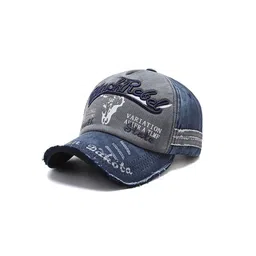 Alexvyan Men Printed Sunvisor UV Protection Cotton Baseball Cap-image-55