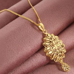 Malabar Gold and Diamonds 22k (916) BIS Hallmark Yellow Gold Pendant For Women-28