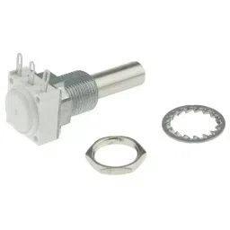 Vishay Panel Mount Rotary Potentiometer 1 W Power 10 kΩ Solder Lug Terminal, P11S1V0FLSY00103KL (Pack of 60 Pcs)-picture-7