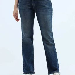 U.S. Polo Assn. Blue Cotton Bootcut Mid Rise Jeans-picture-28