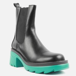 Carlton London Women Contrast Sole Heeled Chelsea Boots-51
