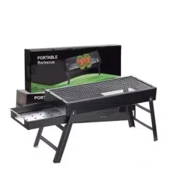 RASHMI DEODAP 2225 Black Square Iron Barbeque Grill Set-picture-40