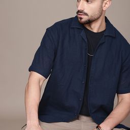 The Roadster Life Co. Relaxed Fit Drop-Shoulder Sleeves Pure Cotton Casual Shirt-picture-9