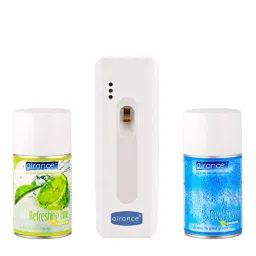 Airance A5 Automatic Air Freshener Dispenser With 250 ml Each Refreshing Lime & Cool Splash Refill Bottle (Pack of 3)-5