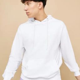 Styli Boxy Fit Solid Regular Length Hoodie-image-11