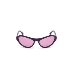 WEB EYEWEAR Purple Oversize Irregular Sunglasses for Women-image-64