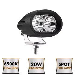 AllExtreme EX4IFLY2 2 LED Spot Lamp for Motorcycle Car SUV and Bikes (20 W,Yellow,2pc)-image-79