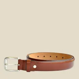 Kara Tan Solid Leather Belt-image-76