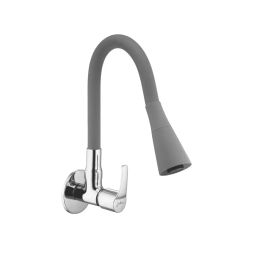 Jabra Dual Flow Sink Cock Brizo Series Brass Chrome Finish Wall Mount Grey-image-75