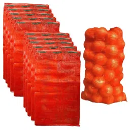 SINGHAL 22x40 inch Orange Mesh Bag (Pack of 10 Pcs)-image-49