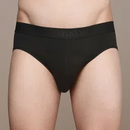 Calvin Klein Underwear Men Black Solid Briefs- NB2907UB1-57