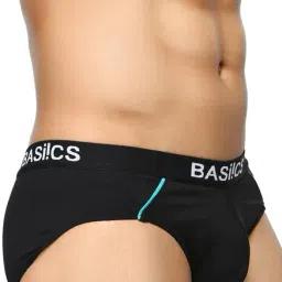 BASIICS by La Intimo Black & White Printed Briefs (Pack of 2) image 4