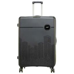 Skybags Cityscape Black Printed Hard Large Trolley Bag - 56 Ltrs-74