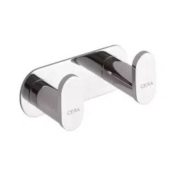 CERA Curve Brass Wall Mount Double Robe Hook Chrome Plated, F5011118CH-image-38