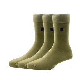 Allen Solly Men Pack Of 3 Solid Calf-Length Socks-45