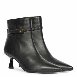 Saint G Womens Black Leather Ankle Boots-picture-41