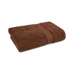 MYTRIDENT Essential Brown Cotton 450 GSM Bath Towel-49