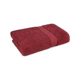 MYTRIDENT Red 1 Cotton 450 GSM Bath Towel-image-52