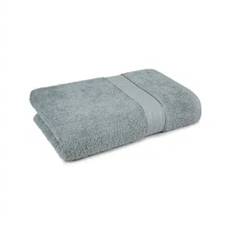 MYTRIDENT Grey Cotton 450 GSM Bath Towel-52